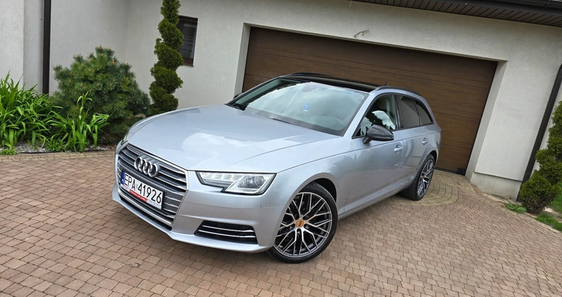 Audi A4 cena 84999 przebieg: 110440, rok produkcji 2017 z Łódź małe 704